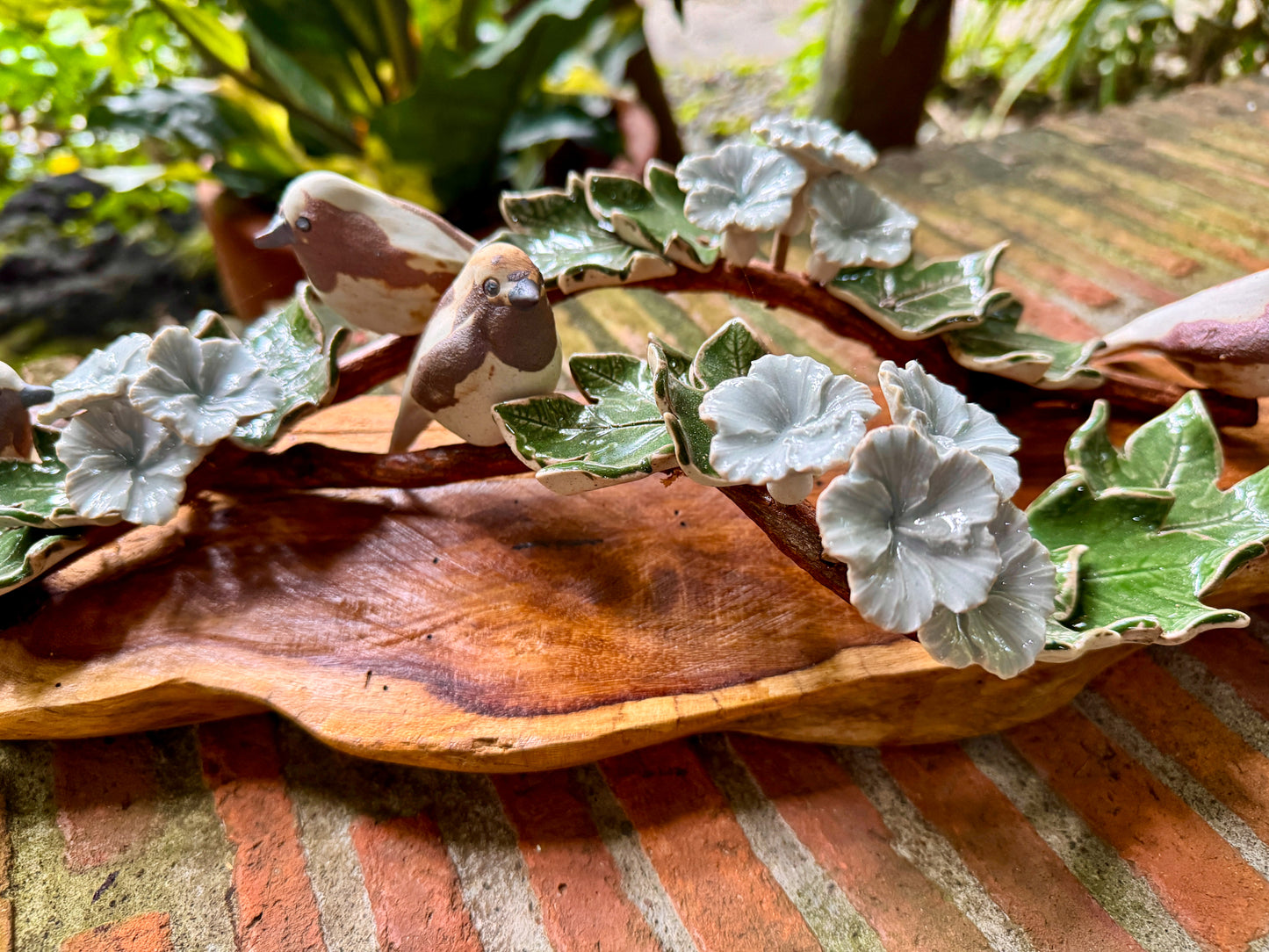 Birds and Gumamela Tabletop