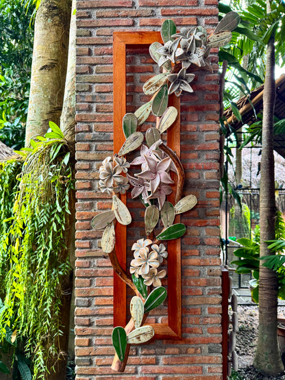 Calachuchi & Lily Wall Hang