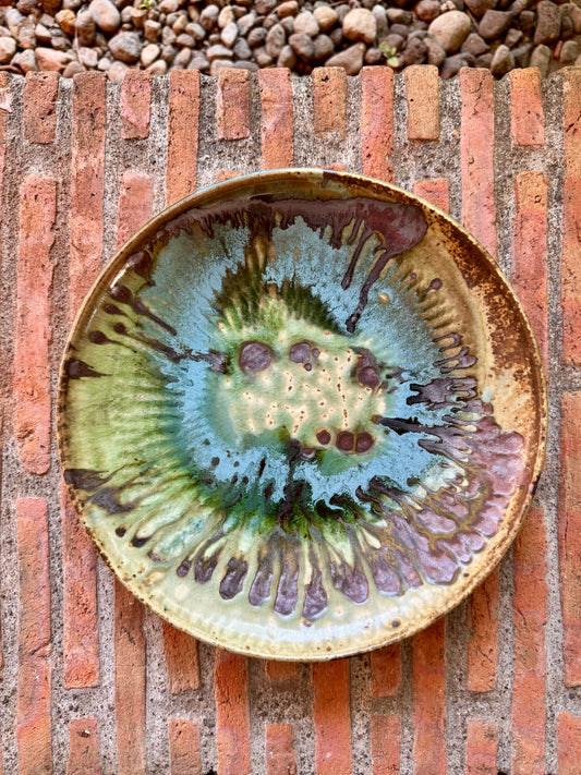 Medium Serving Plate (Wheel Thrown)