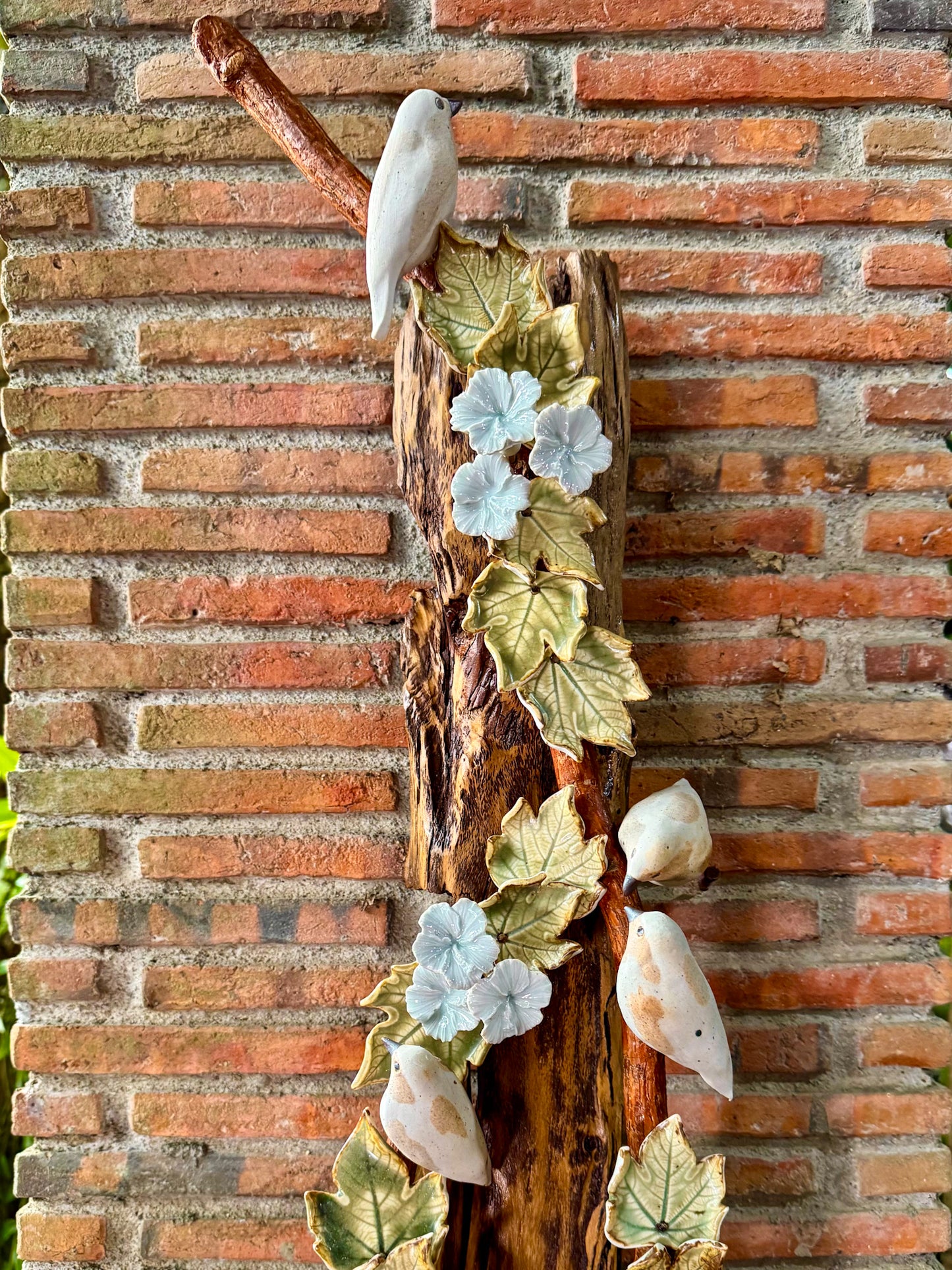 Birds and Gumamela Wall Hang