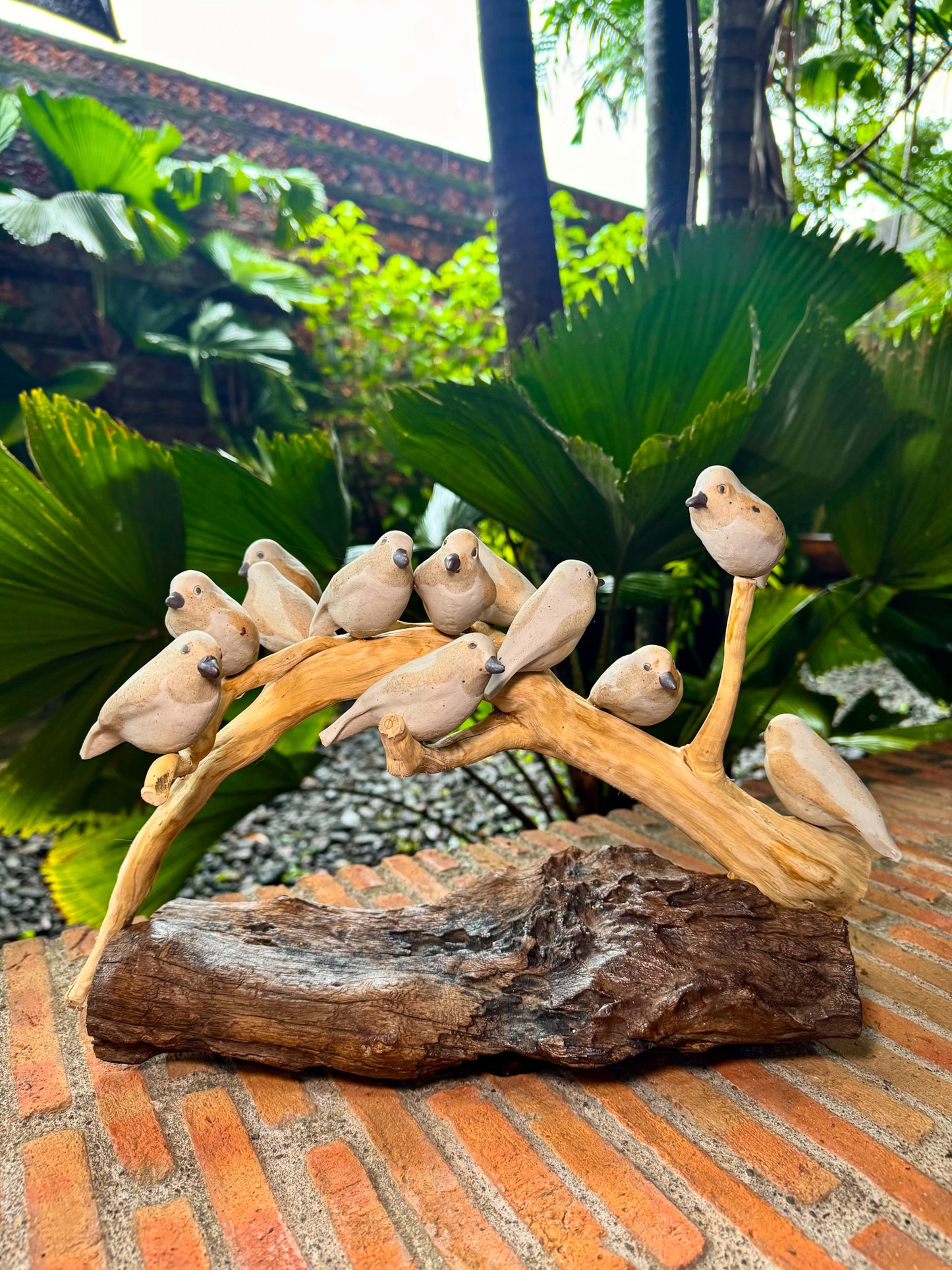 Birds on Vines Tabletop