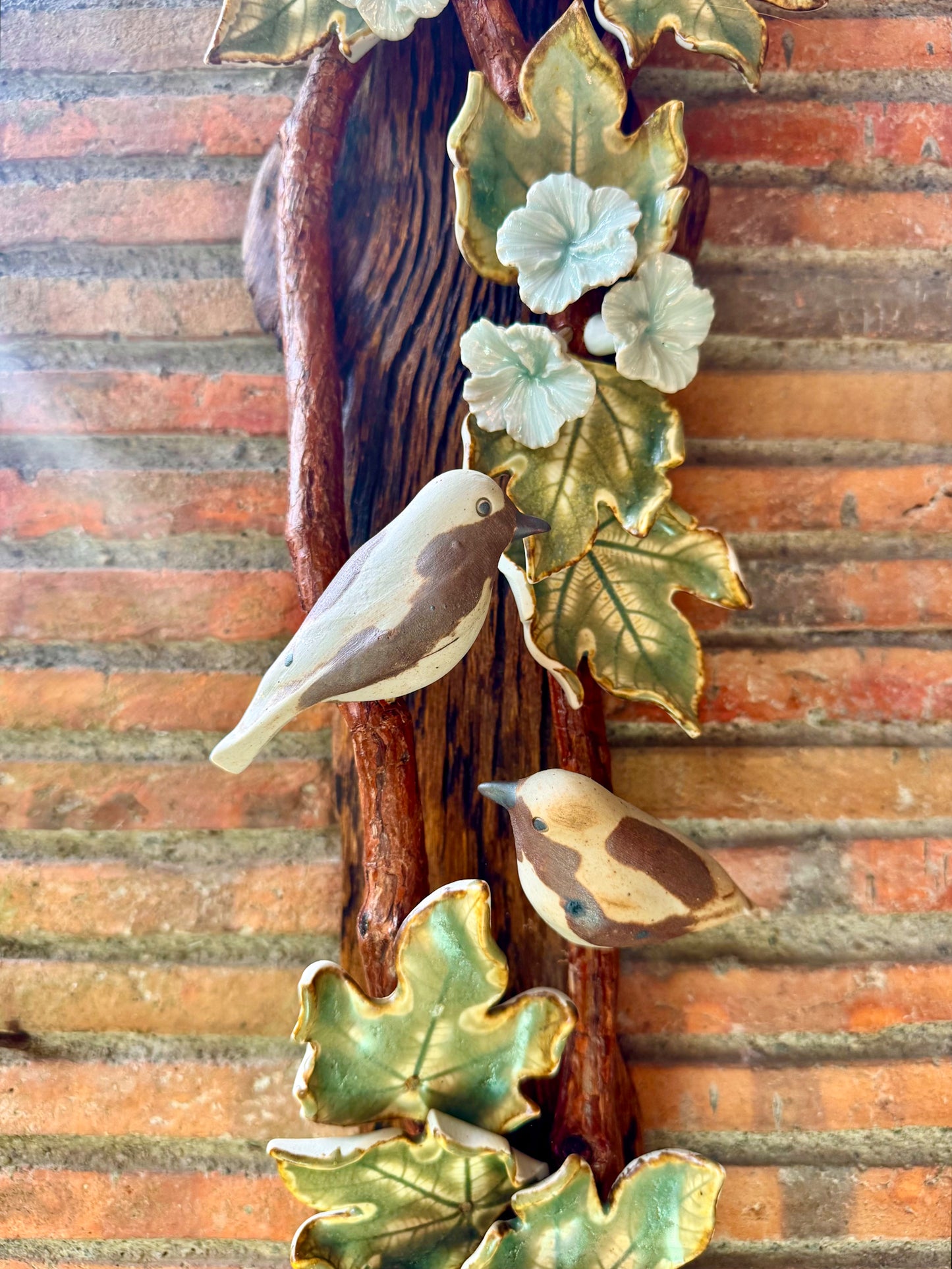 Birds and Gumamela Wall Hang