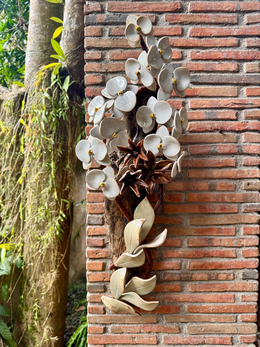 Phalaenopsis & Stargazer Wall Hang