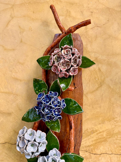 Hydrangea Wall Hang