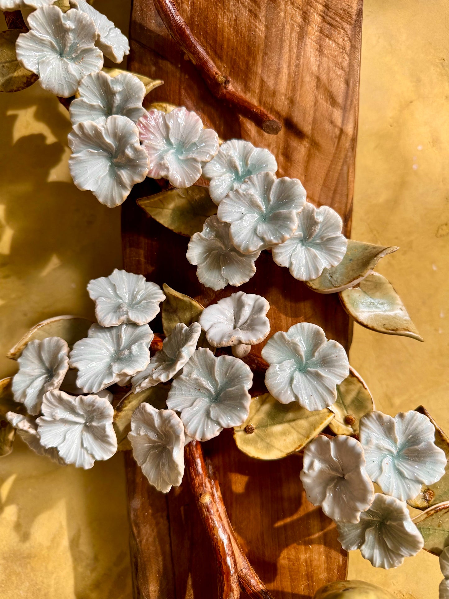 Birds and Gumamela Wall Hang