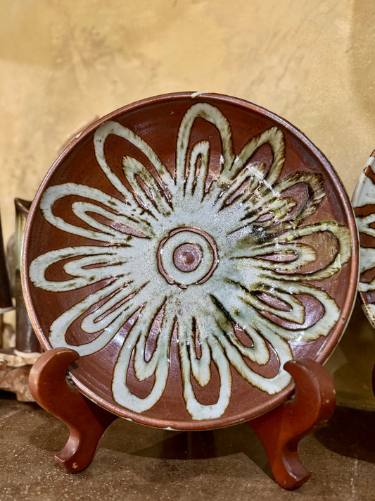 Large Serving Plate (Wheel Thrown)