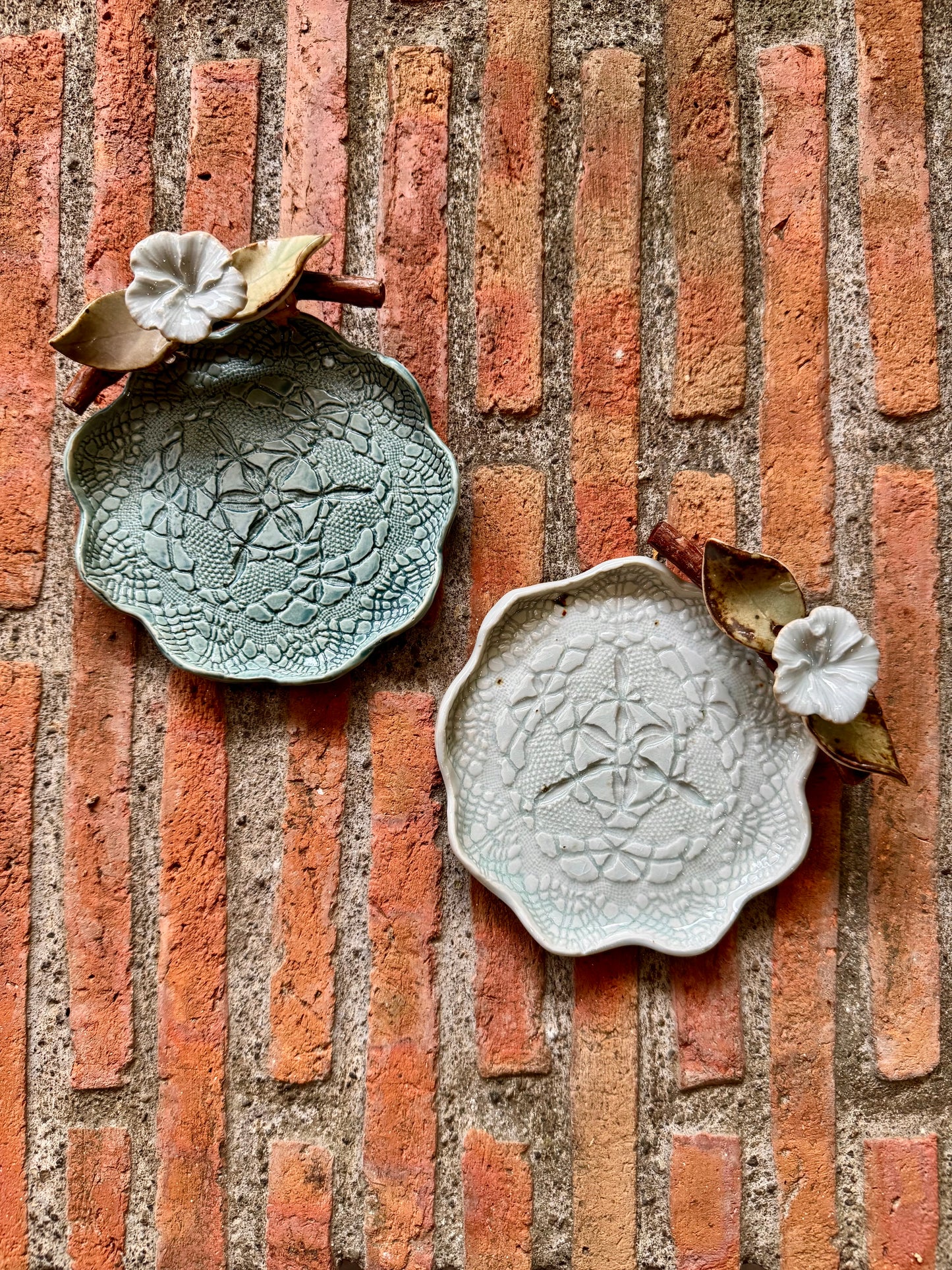 Coaster with Gumamela Flower