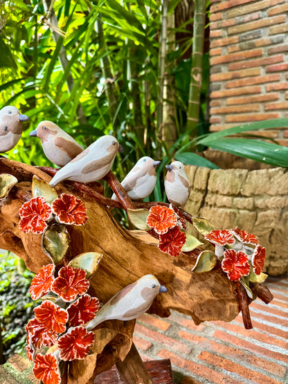 Birds and Gumamela Tabletop