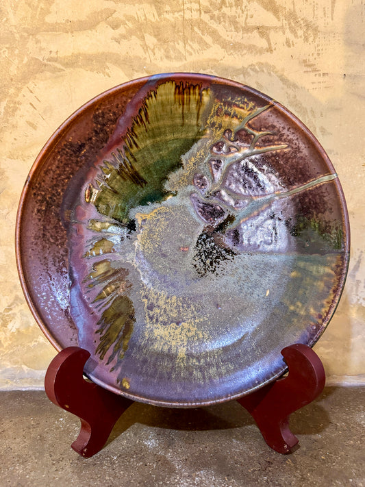 Medium Serving Plate (Wheel Thrown)