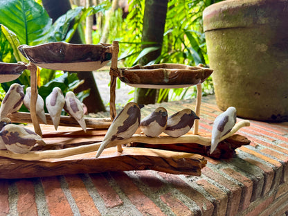 Sungka / Bowl with Birds Tabletop