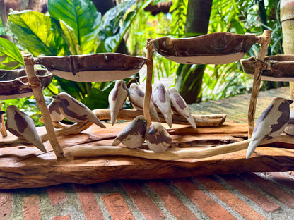 Sungka / Bowl with Birds Tabletop