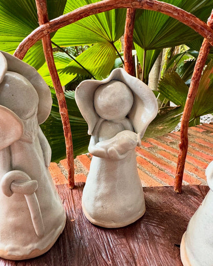 Nativity Tabletop (Mary, Jesus, Joseph, & Angel)