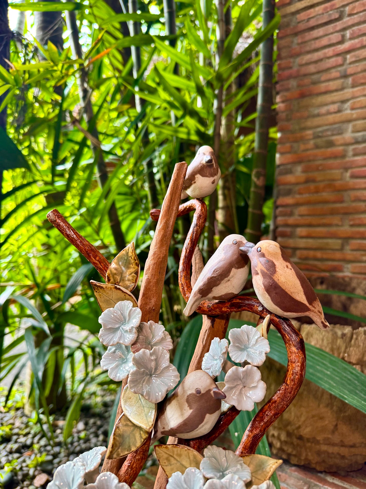 Birds and Gumamela Tabletop