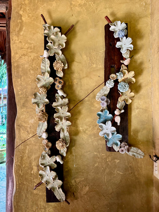 Flower & Birds Wall Hang