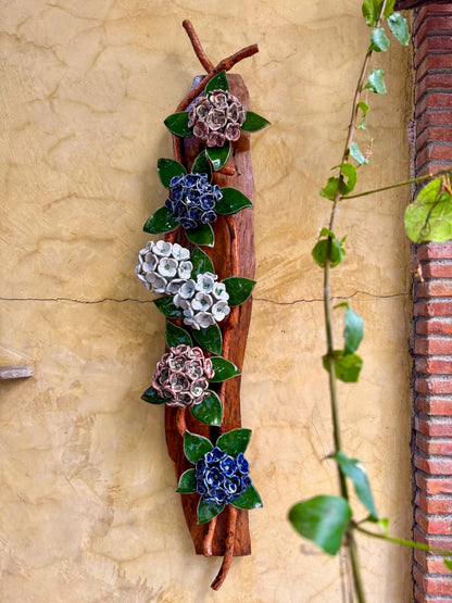 Hydrangea Wall Hang