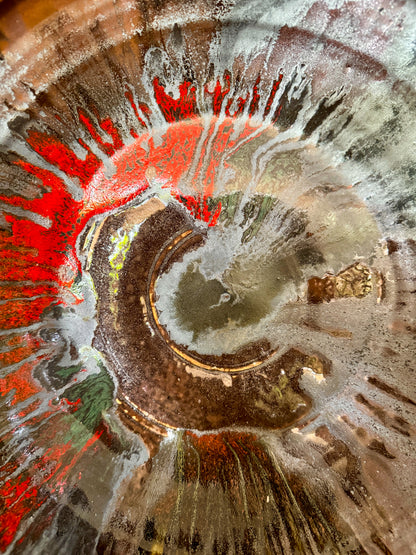 Large Serving Plate (Wheel Thrown)