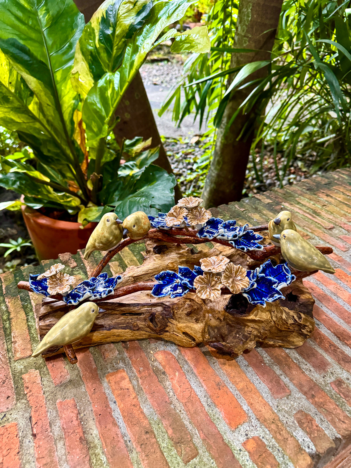Birds and Gumamela Tabletop