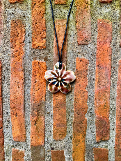 Ceramic Flower Necklace