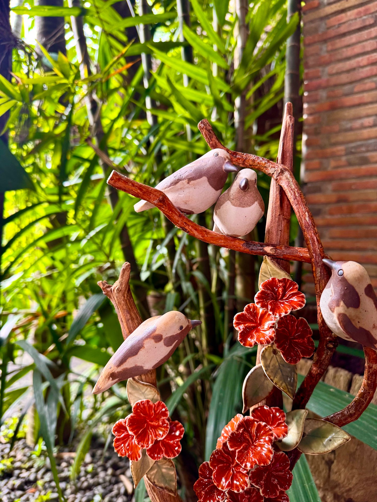 Birds and Gumamela Tabletop