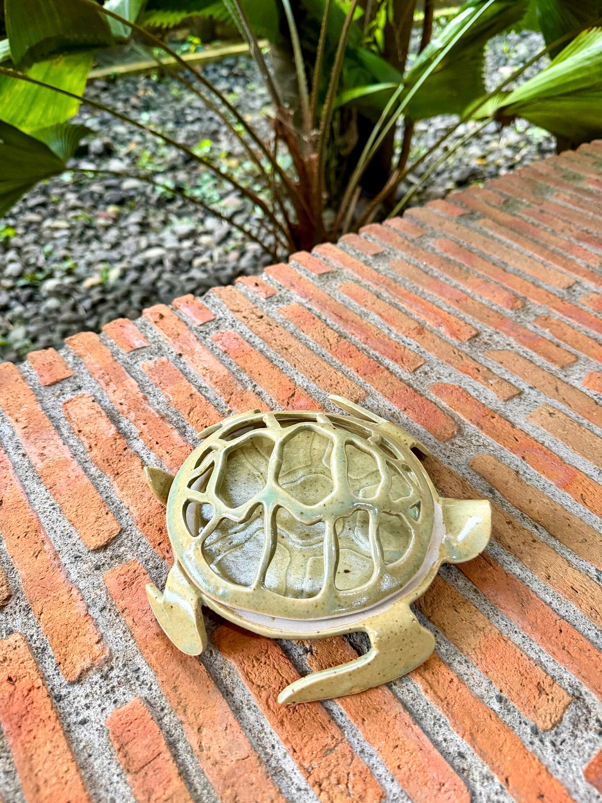 Turtle Candle/Coil Holder Tabletop