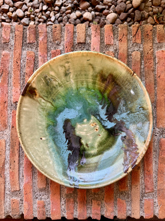 Medium Serving Plate (Wheel Thrown)