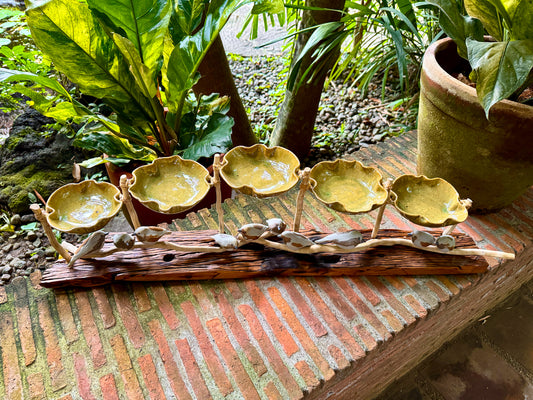 Sungka / Bowl with Birds Tabletop