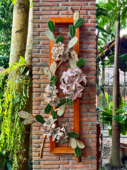 Calachuchi & Lily Wall Hang