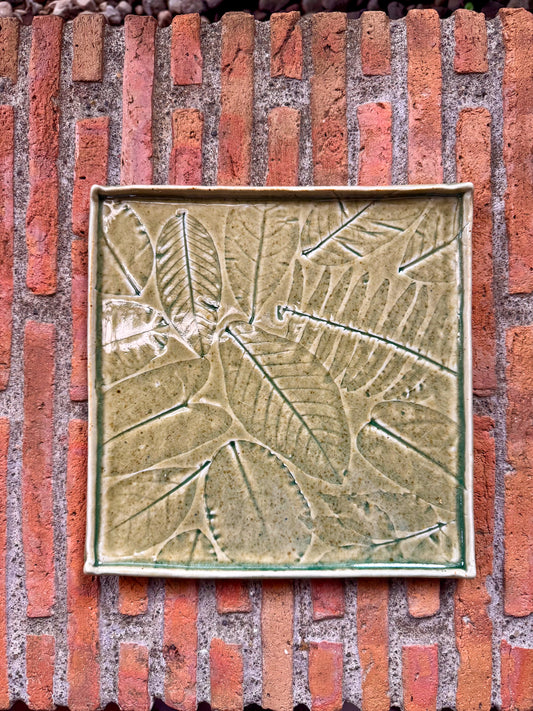 Square Leaf Plate