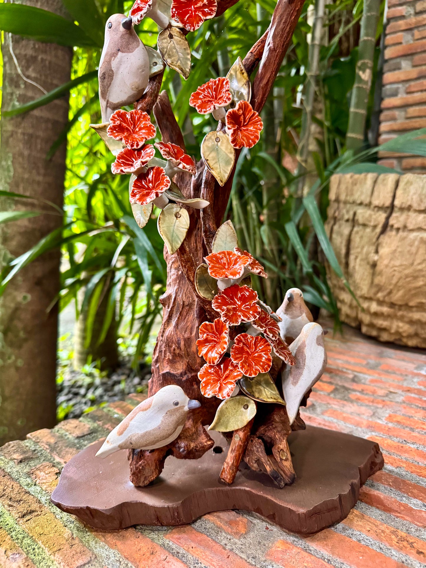 Birds and Gumamela Tabletop