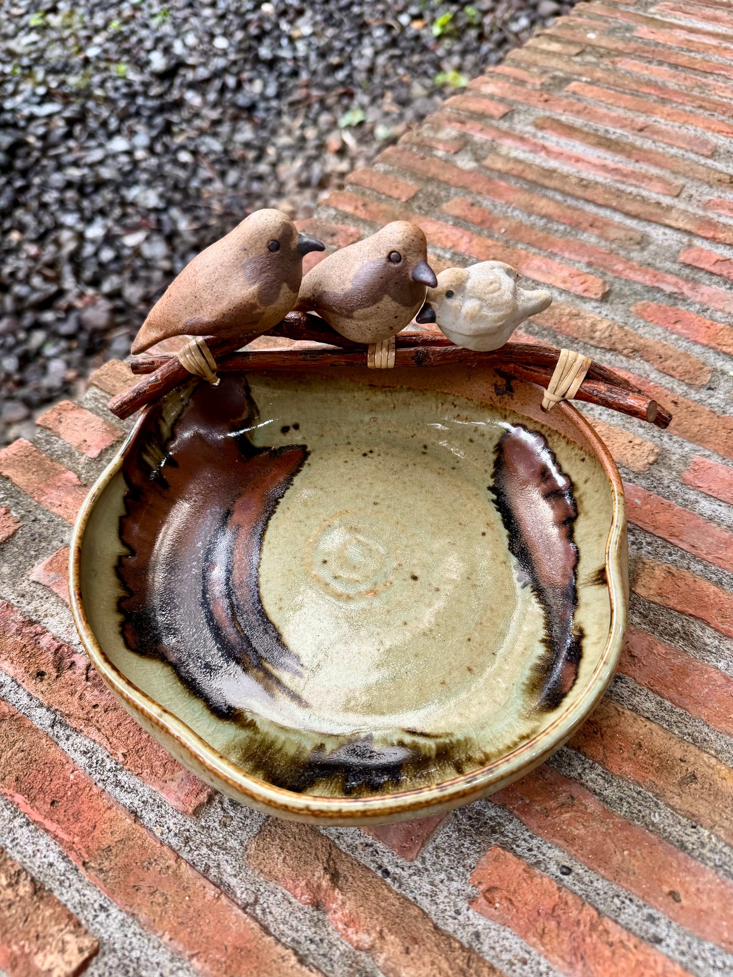 Birds on Vines Plate