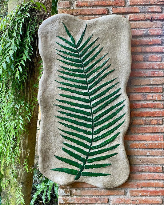 Fossilized Fern Wall Hang