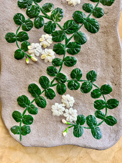 Sampaguita Fossilized Wall Hang