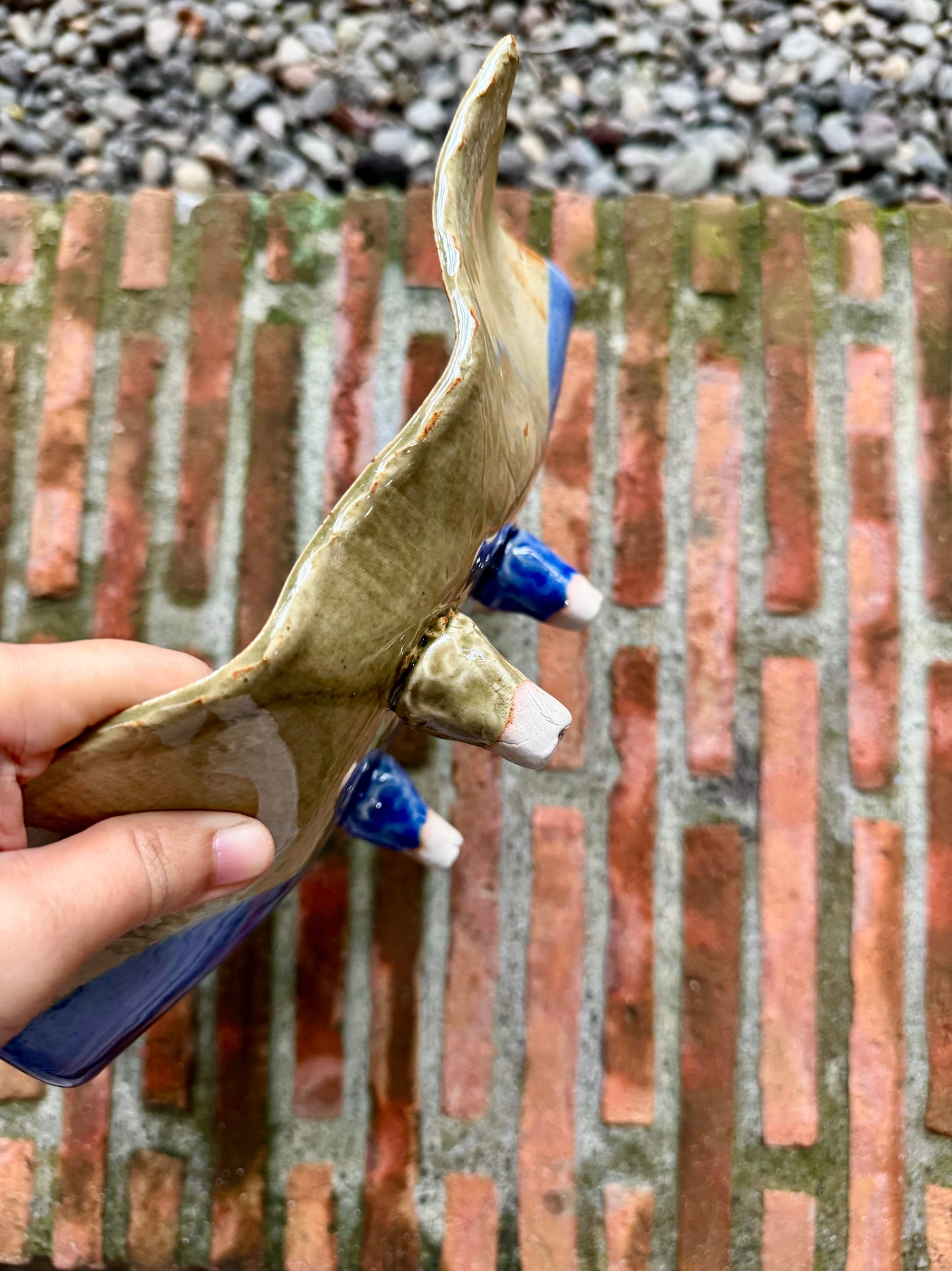 Footed Serving Plate