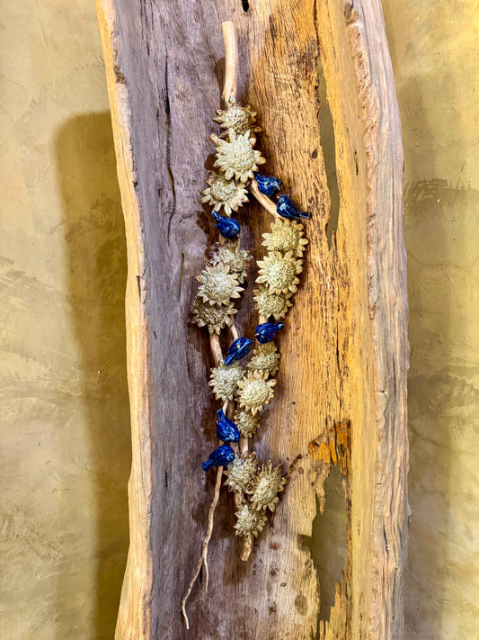 Santan w/ Birds Wall Hang