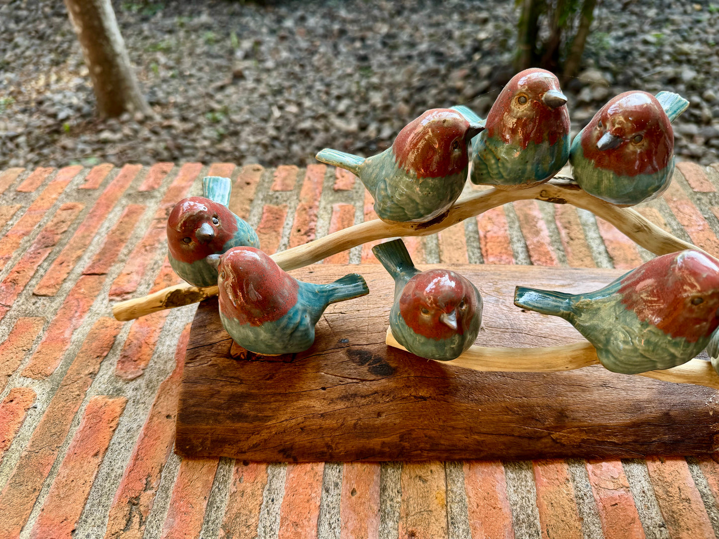 Birds on Vines Tabletop