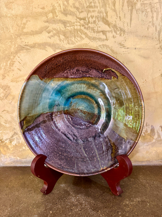 Medium Serving Plate (Wheel Thrown)