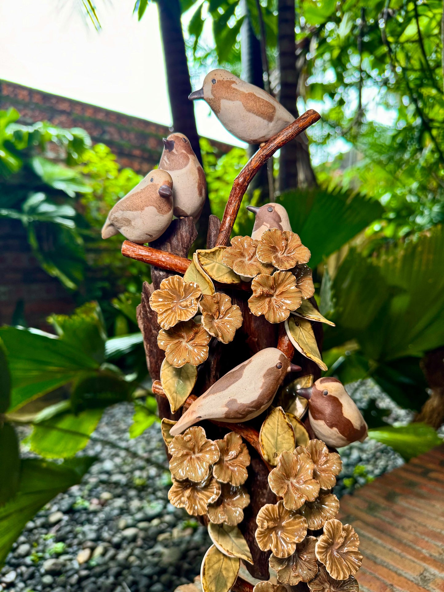 Birds and Gumamela Tabletop