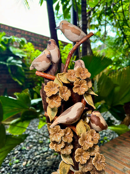 Birds and Gumamela Tabletop