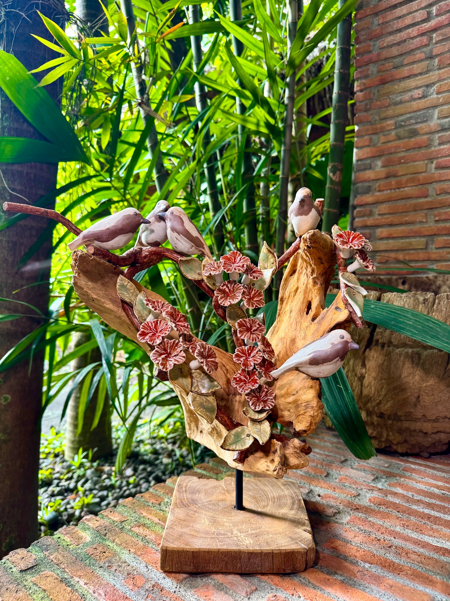 Birds and Gumamela Tabletop