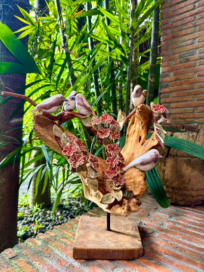 Birds and Gumamela Tabletop