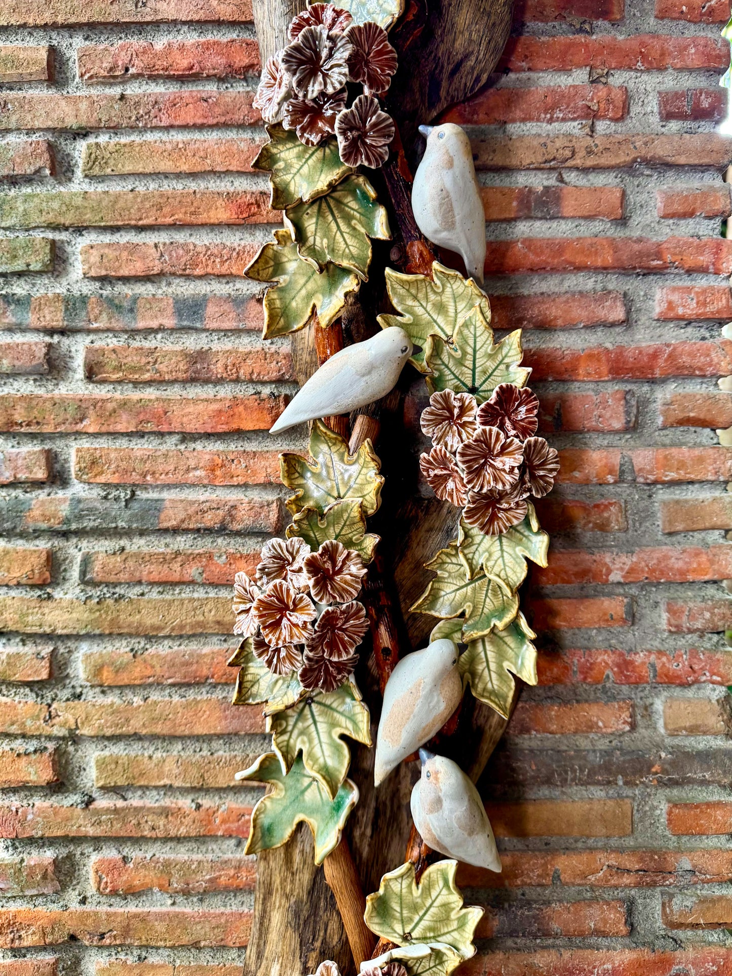 Birds and Gumamela Wall Hang