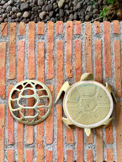 Turtle Candle/Coil Holder Tabletop