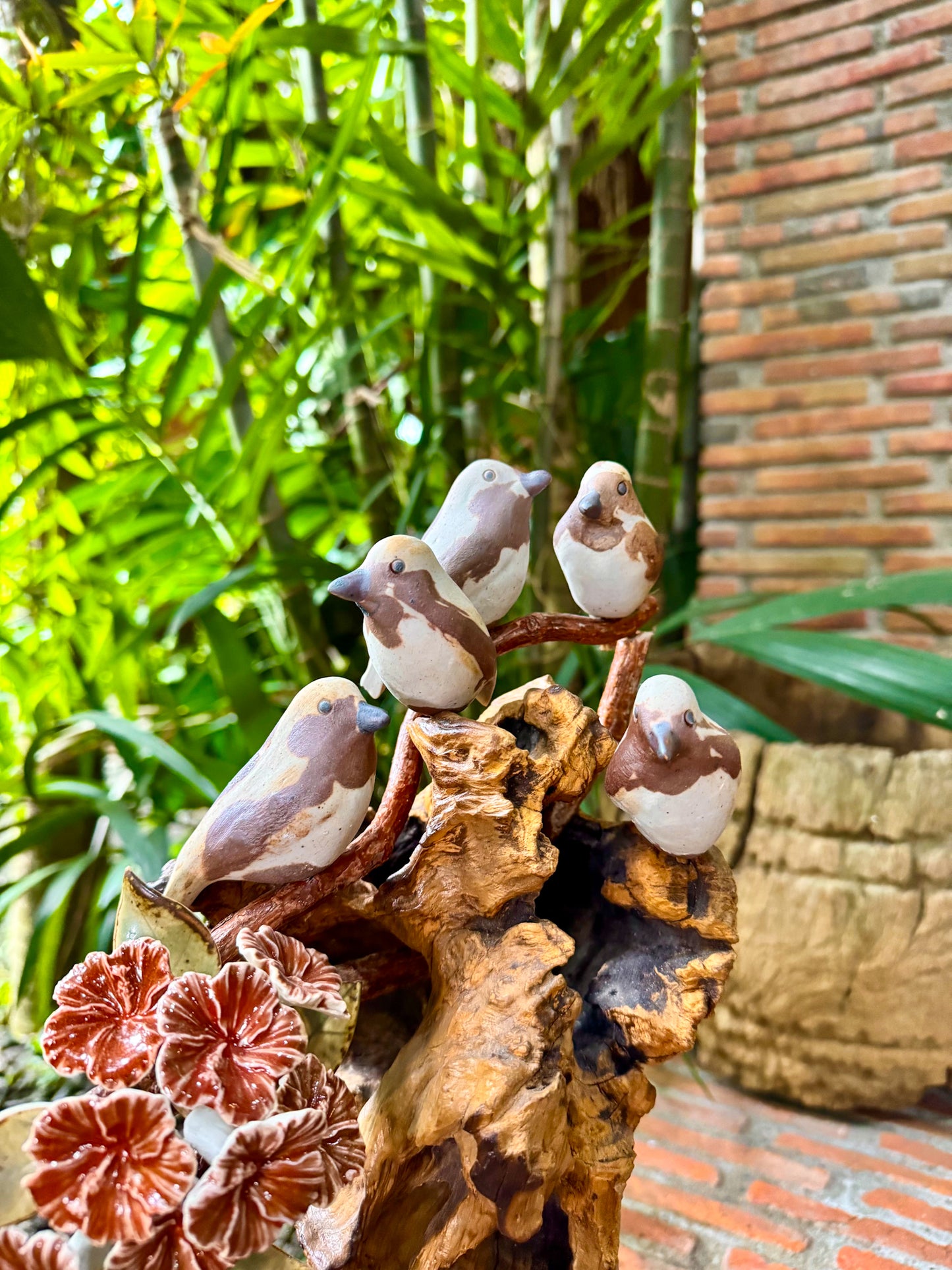 Birds and Gumamela Tabletop