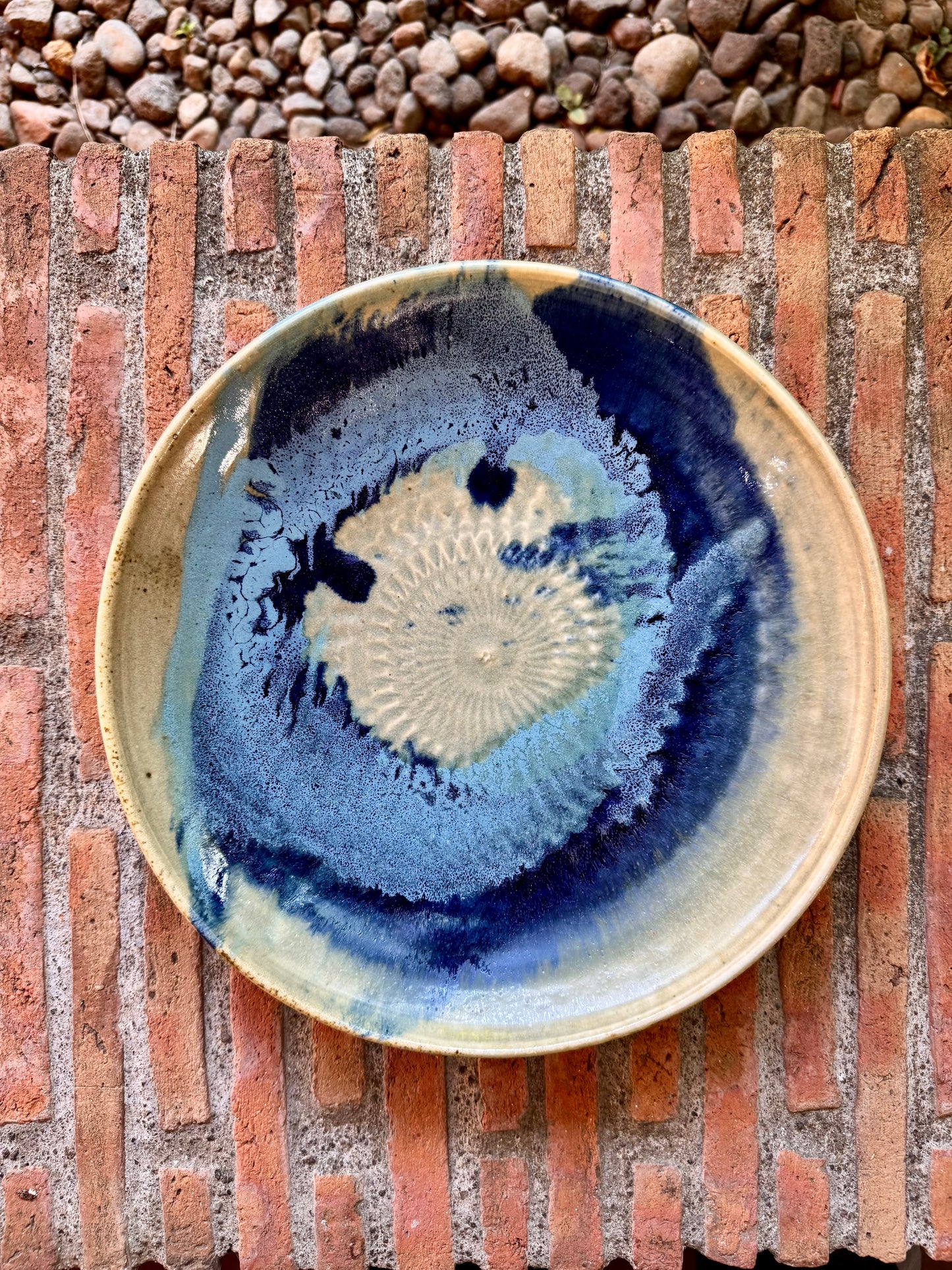 Medium Serving Plate (Wheel Thrown)