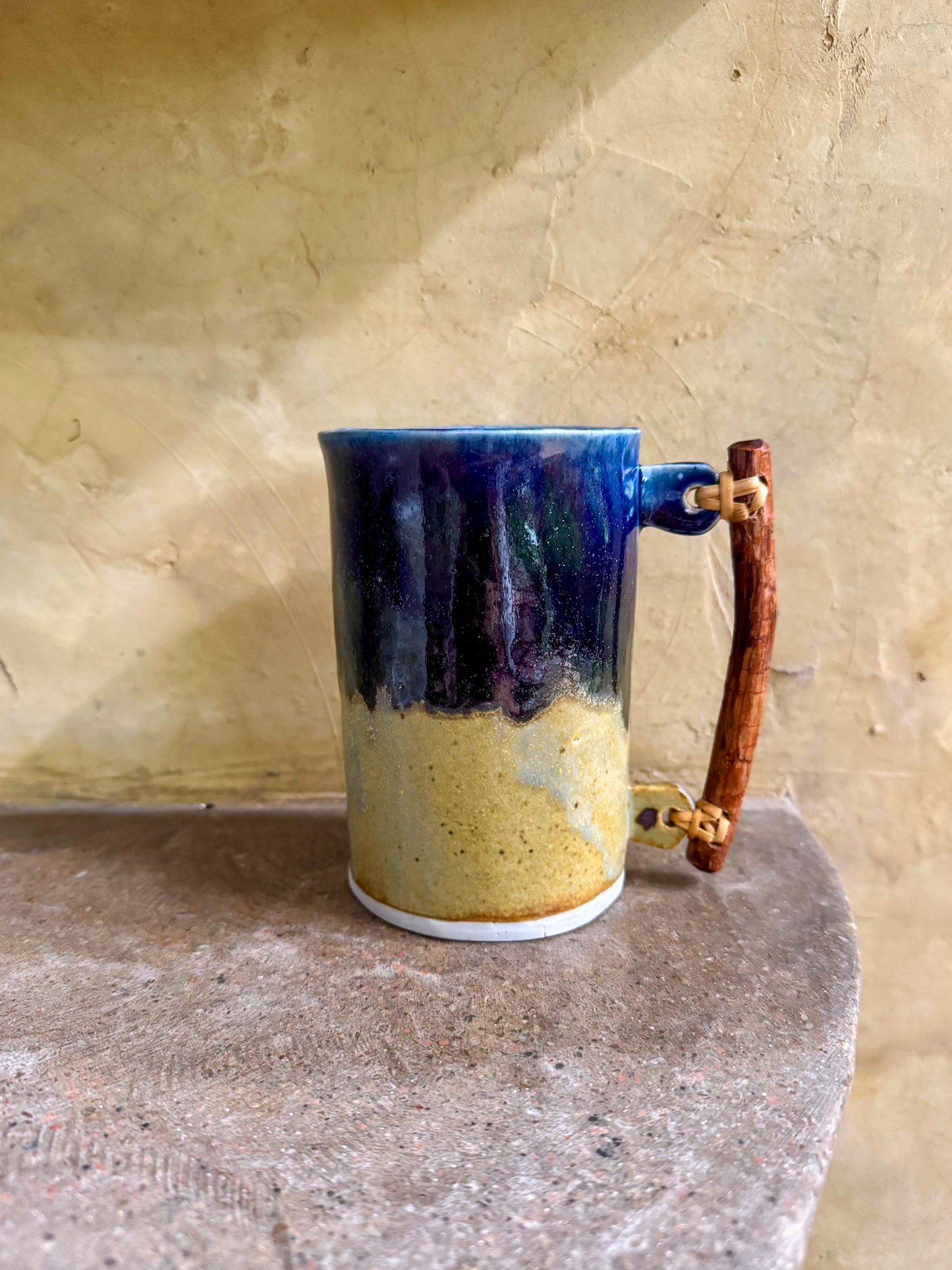 Mug with Vine Handle