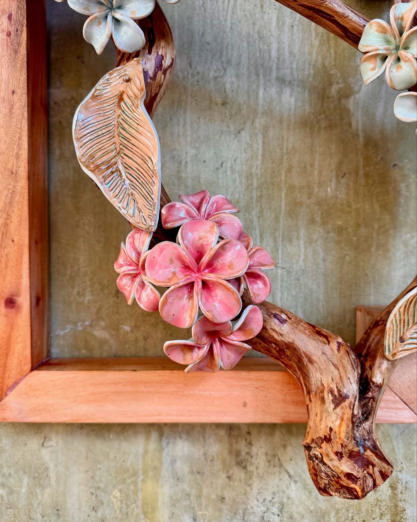 Calachuchi Frame Wall Hang