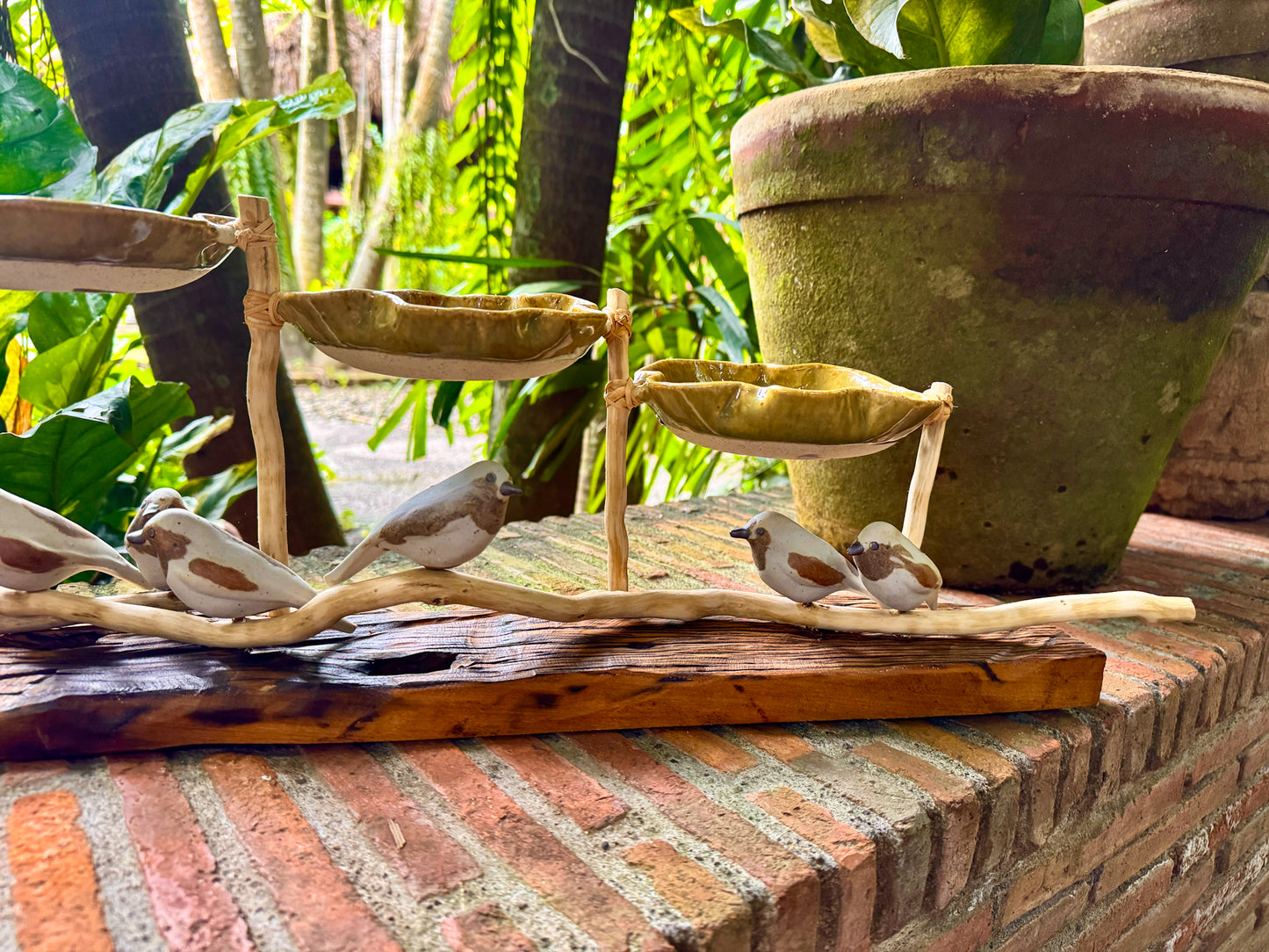 Sungka / Bowl with Birds Tabletop