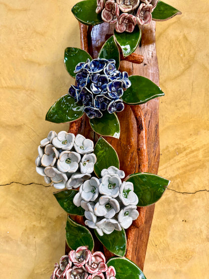 Hydrangea Wall Hang