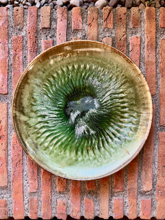 Medium Serving Plate (Wheel Thrown)