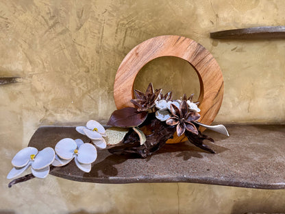 Phalaenopsis & Stargazer Ikebana Tabletop